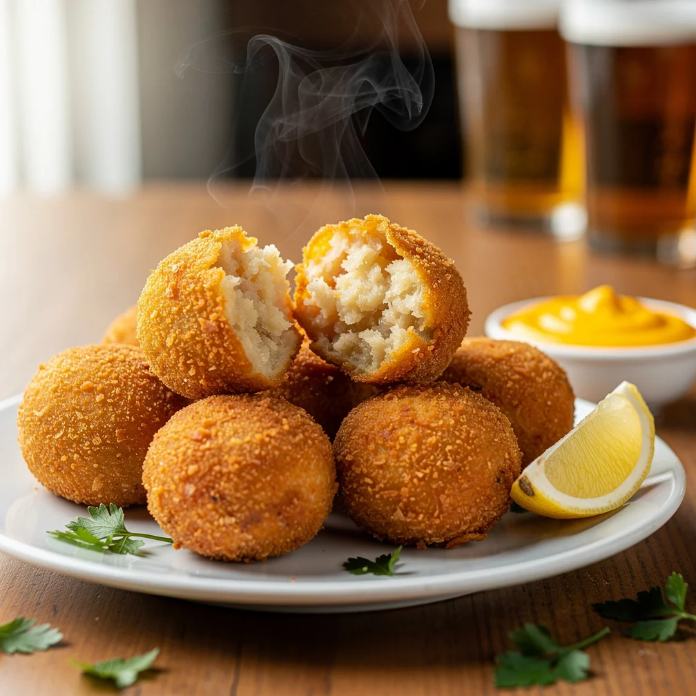Bolinho de Bacalhau Crocante