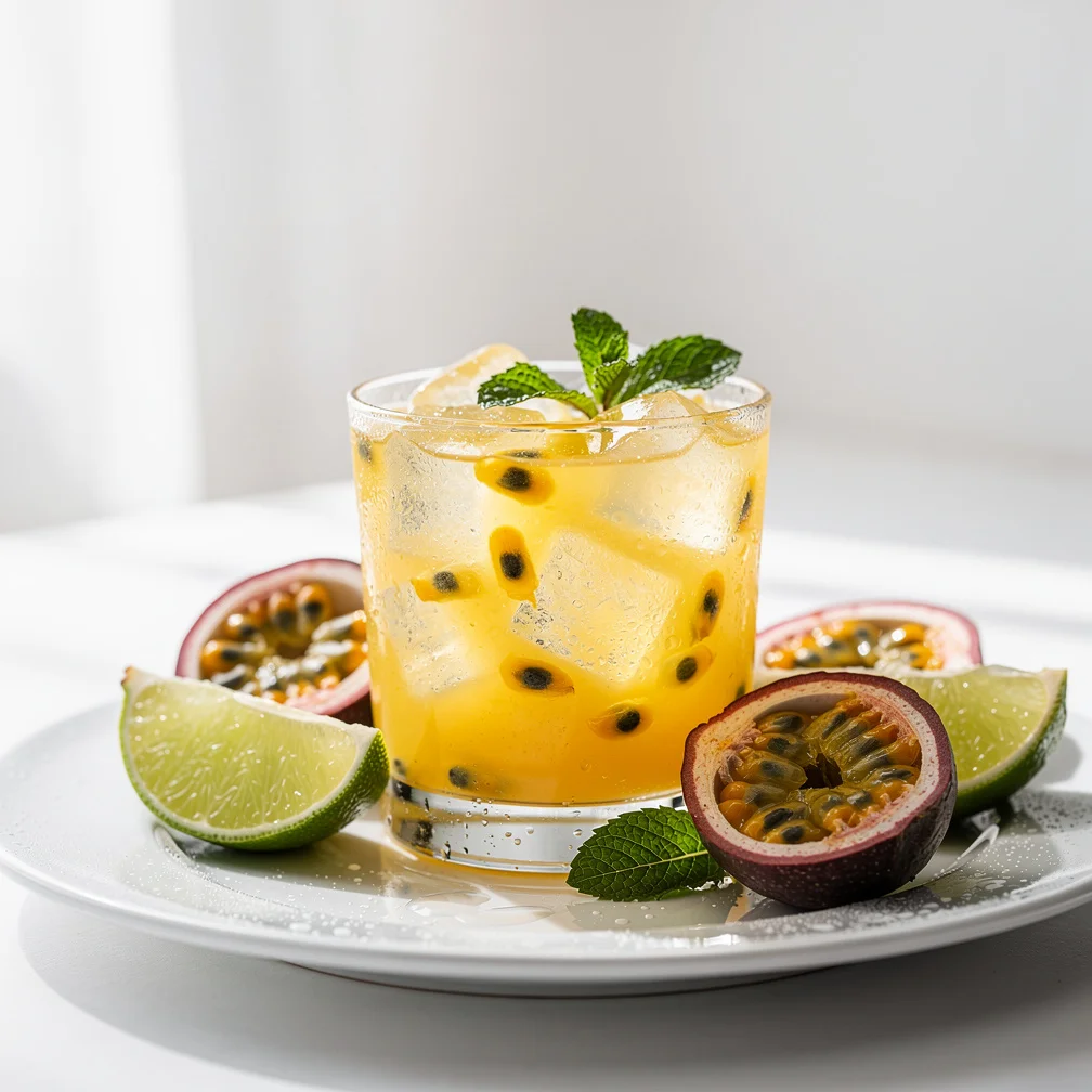 Caipirinha Tropical de Maracujá