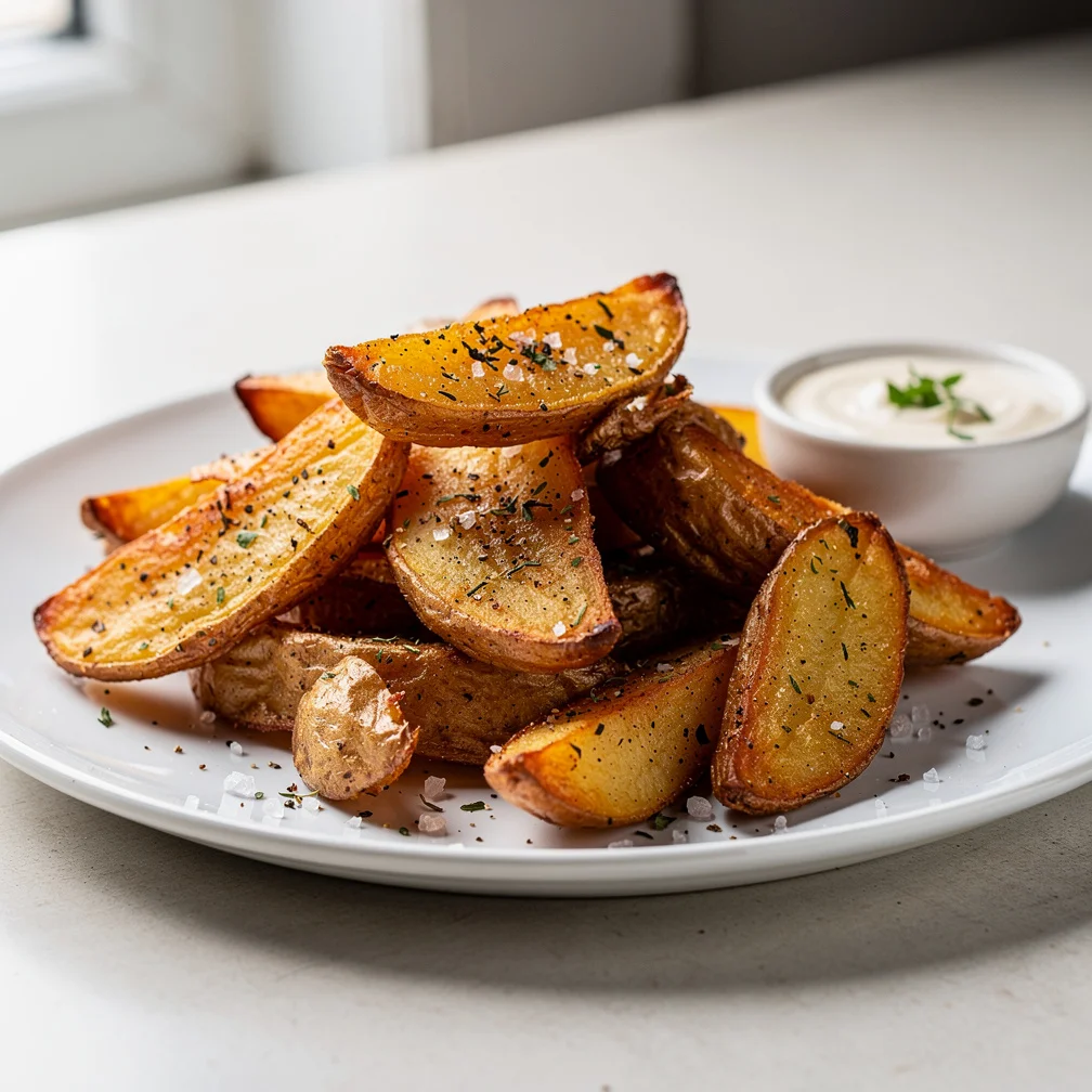 Batata Rústica Temperada na Air Fryer