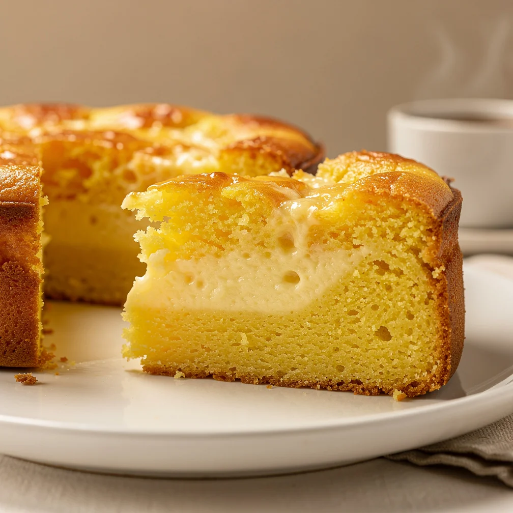 Bolo de Fubá Cremoso