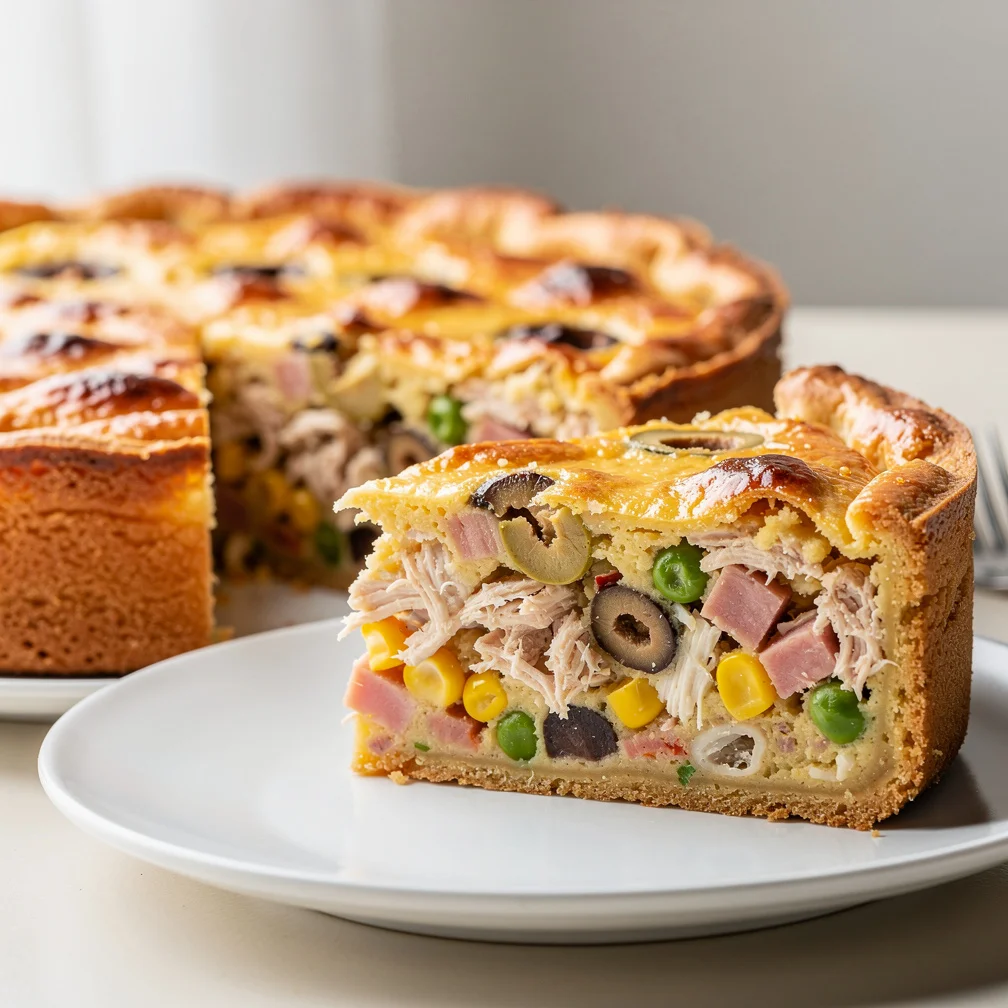 Torta Salgada de Liquidificador