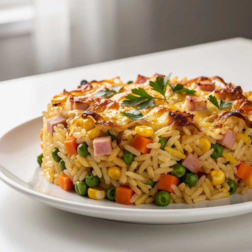 Arroz de Forno Simples e Econômico
